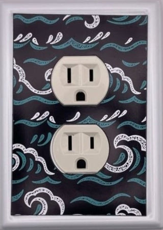 Blue Waves Decorative Magnetic Insert