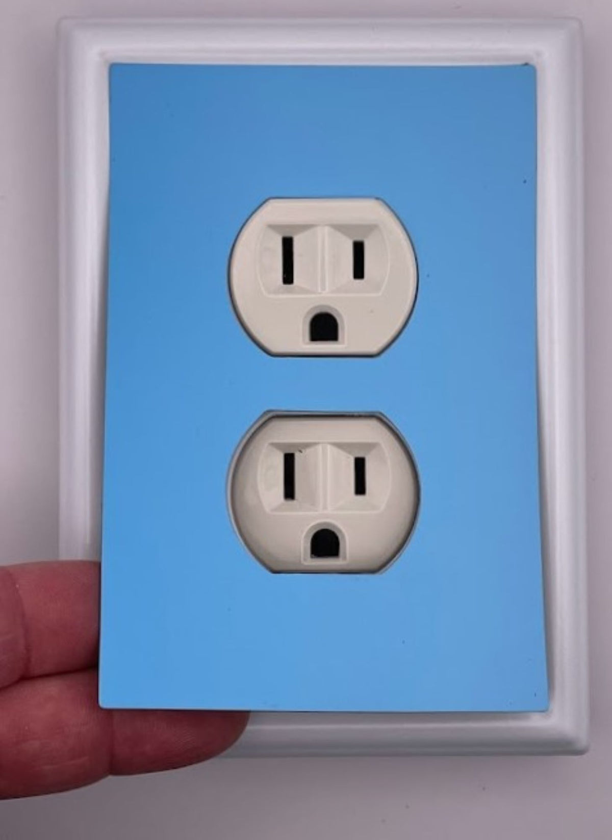 Solid Light Blue Decorative Magnetic Insert