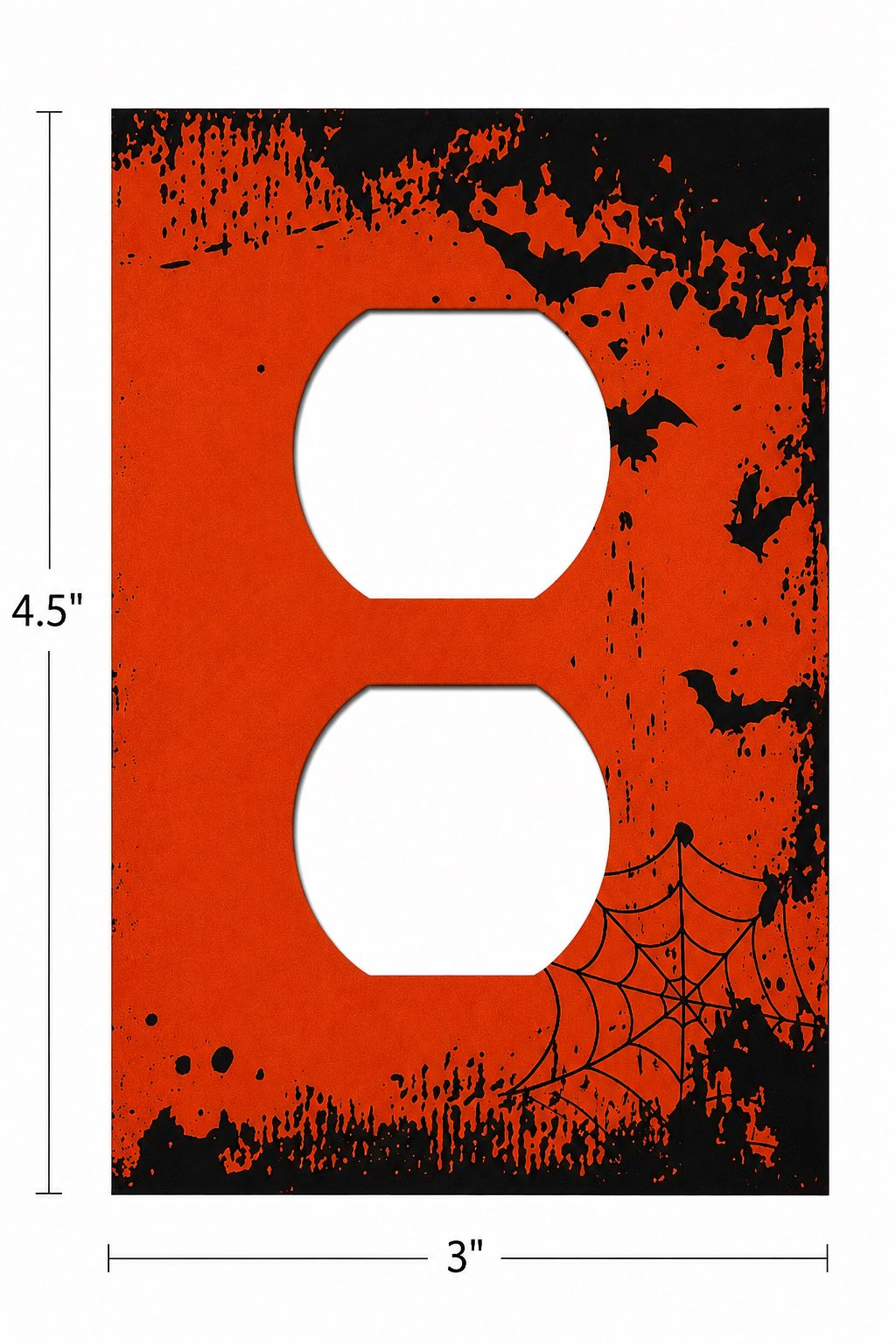 Halloween (bats) Decorative Magnetic Insert