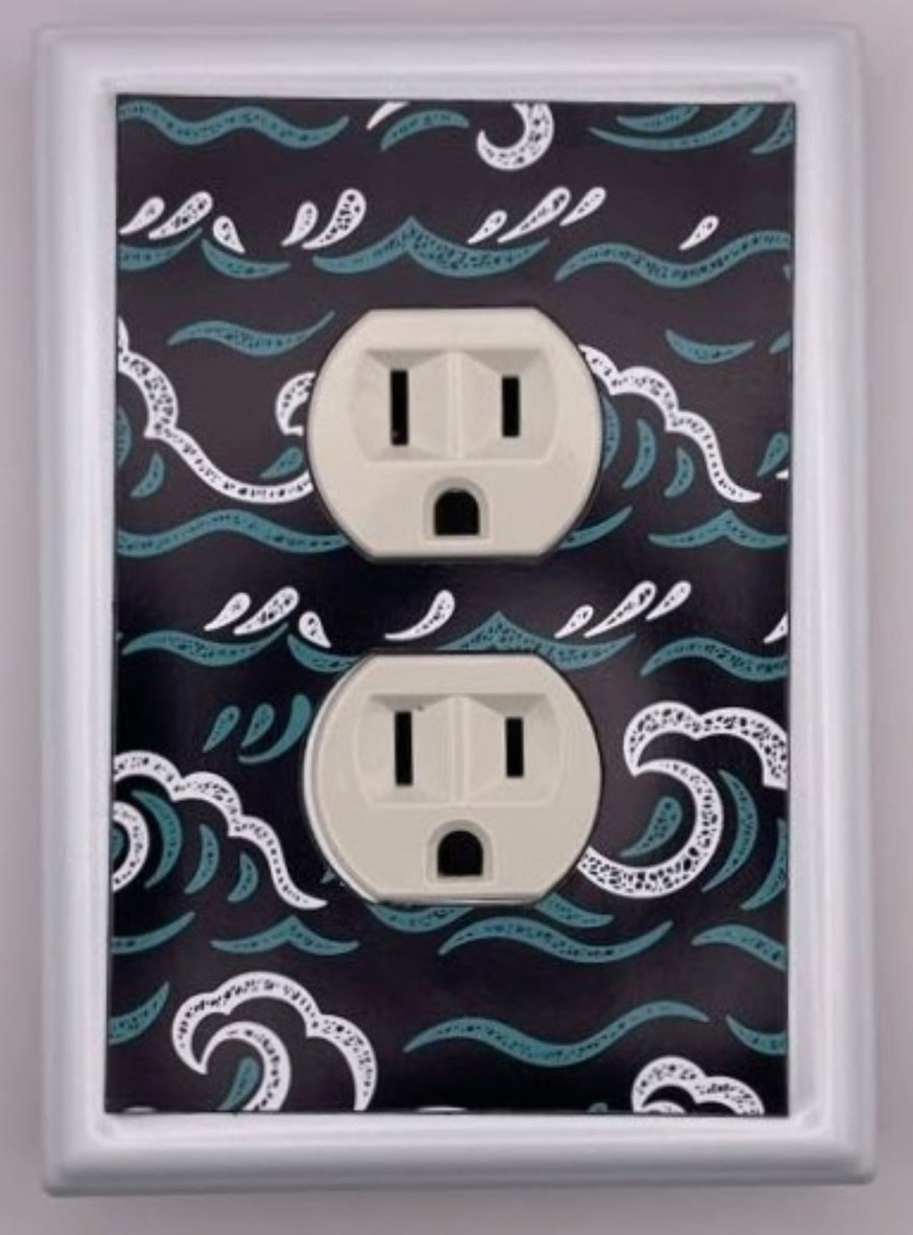 Blue Waves Decorative Magnetic Insert