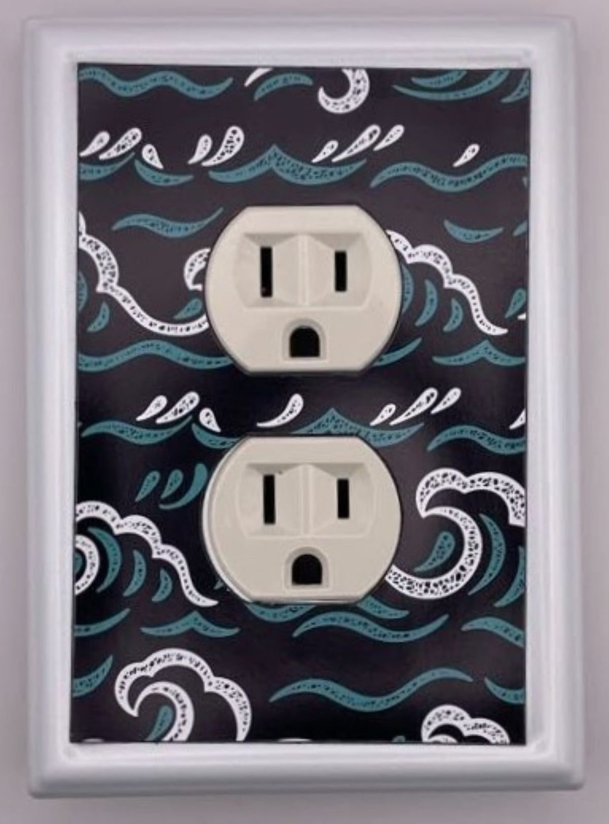 Blue Waves Decorative Magnetic Insert