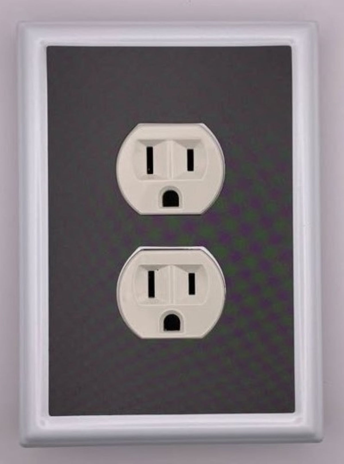 Solid Charcoal Gray Decorative Magnetic Insert