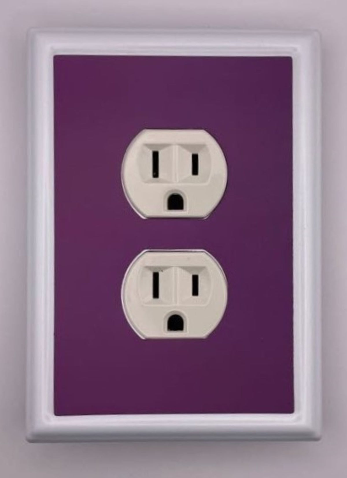 Solid Purple Decorative Magnetic Insert