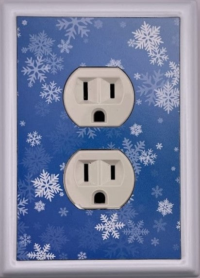 Snow Flakes Decorative Magnetic Insert