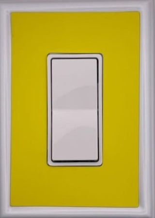 Solid Yellow Decorative Magnetic Insert