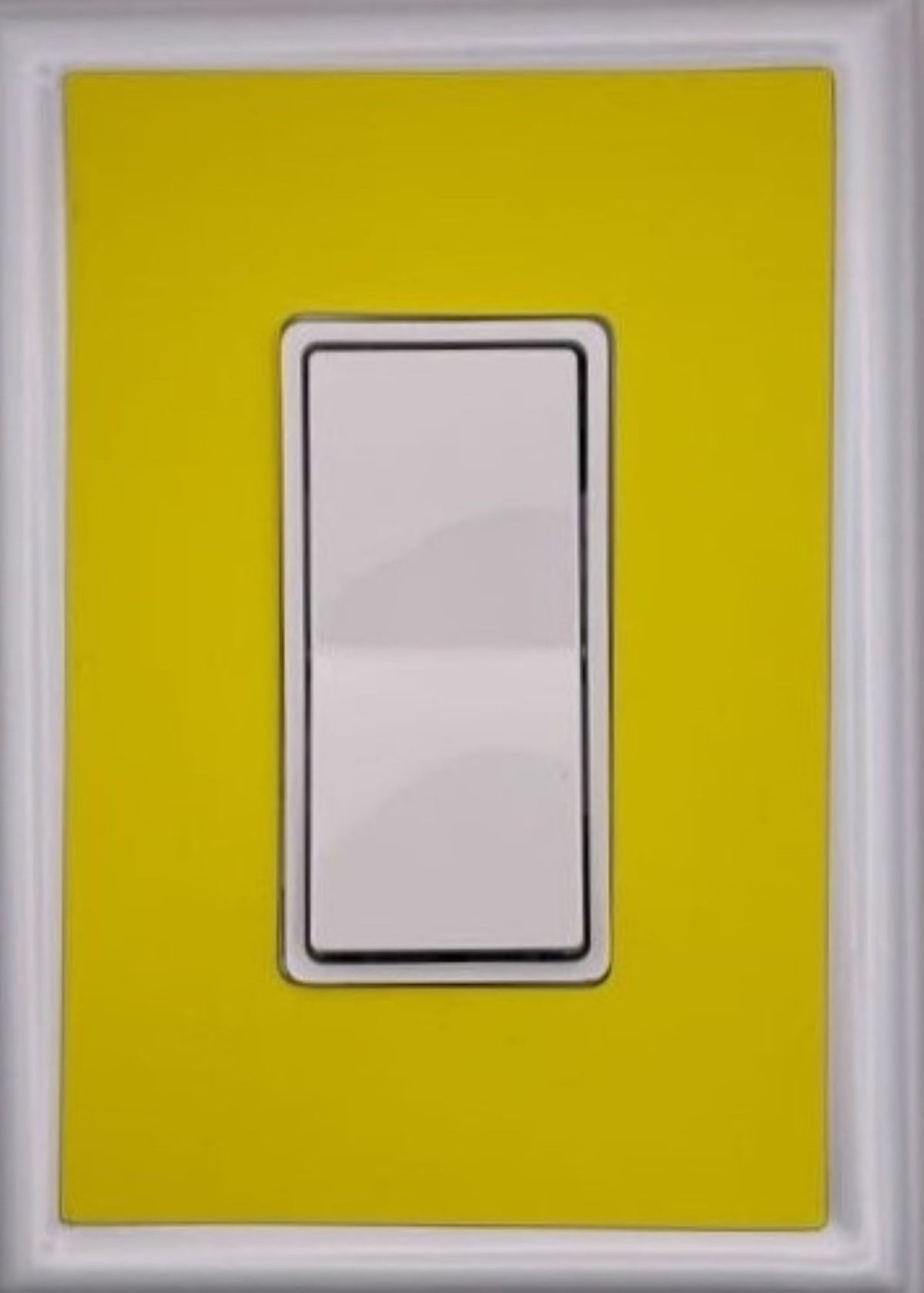 Solid Yellow Decorative Magnetic Insert