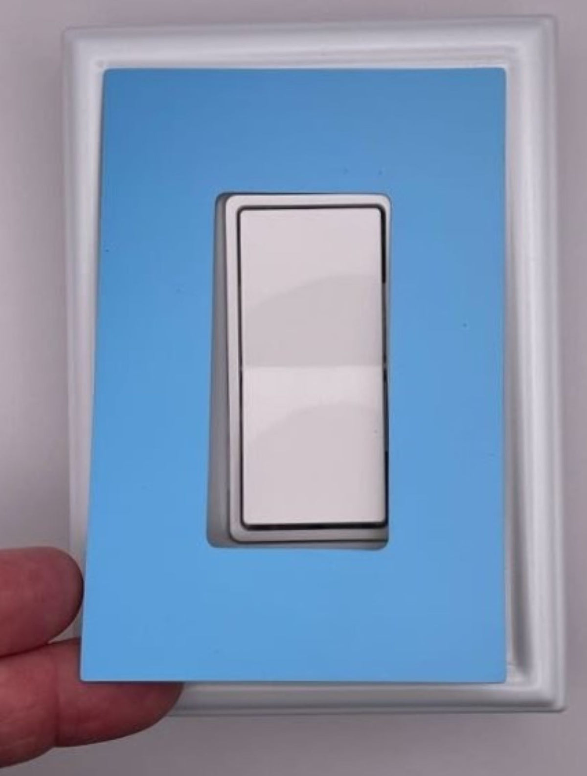 Solid Light Blue Decorative Magnetic Insert