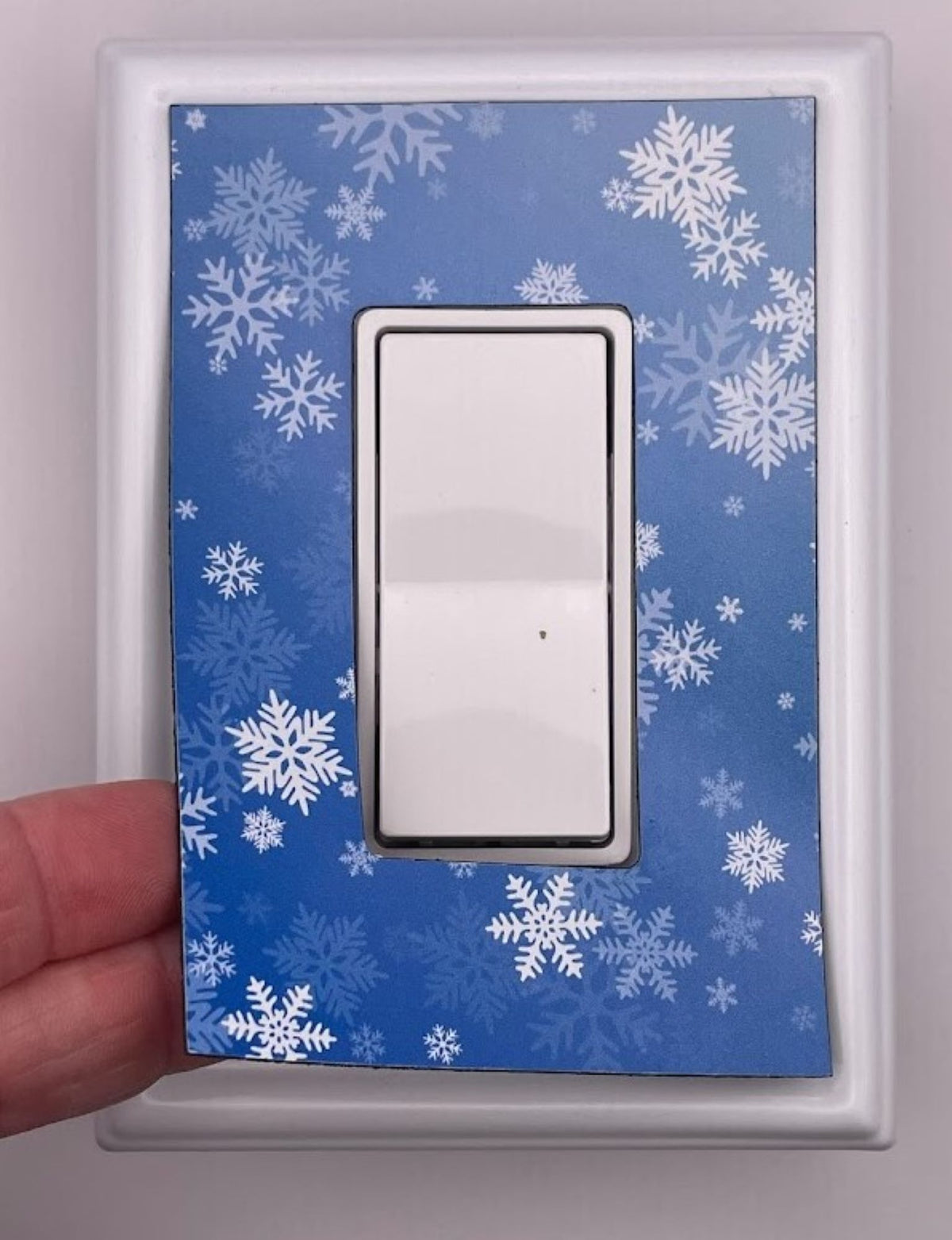 Snow Flakes Decorative Magnetic Insert