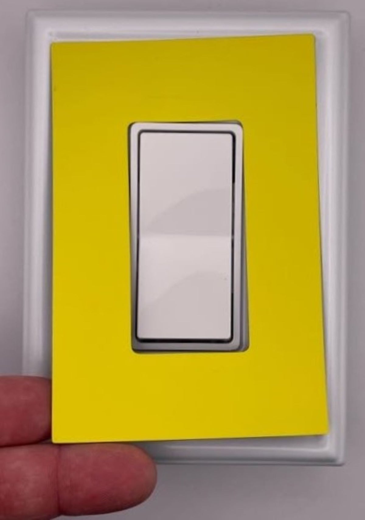Solid Yellow Decorative Magnetic Insert