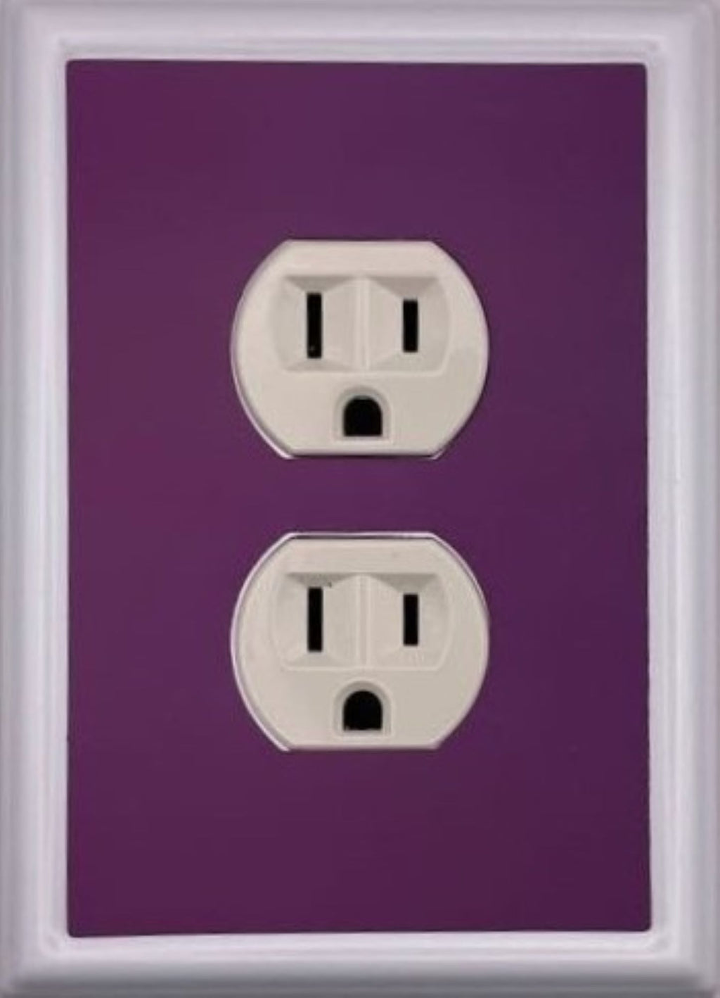 Solid Purple Decorative Magnetic Insert