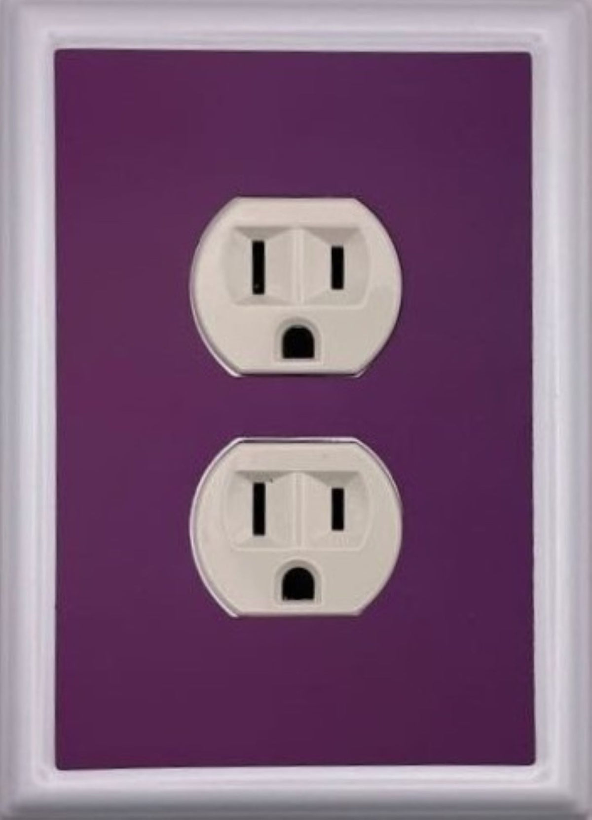 Solid Purple Decorative Magnetic Insert