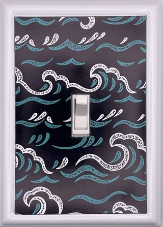 Blue Waves Decorative Magnetic Insert
