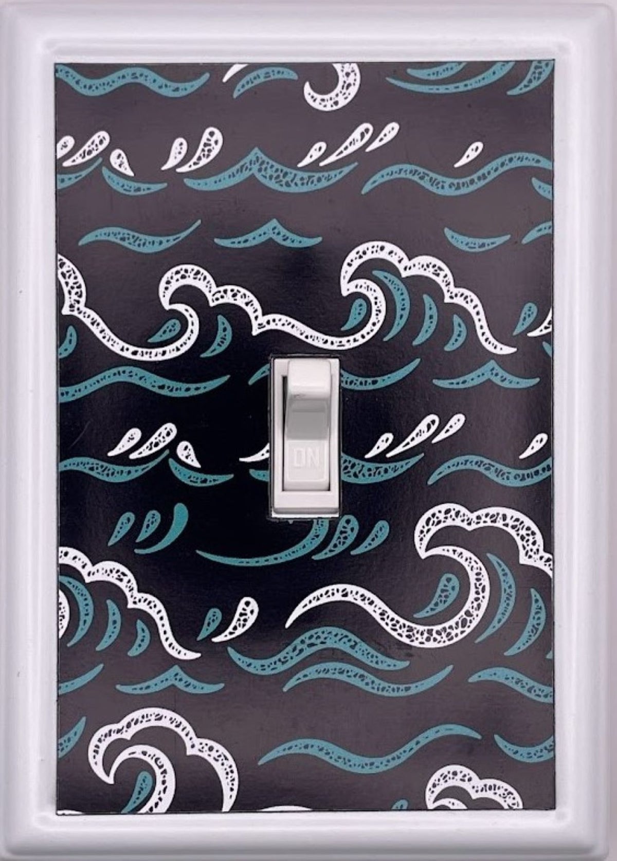 Blue Waves Decorative Magnetic Insert