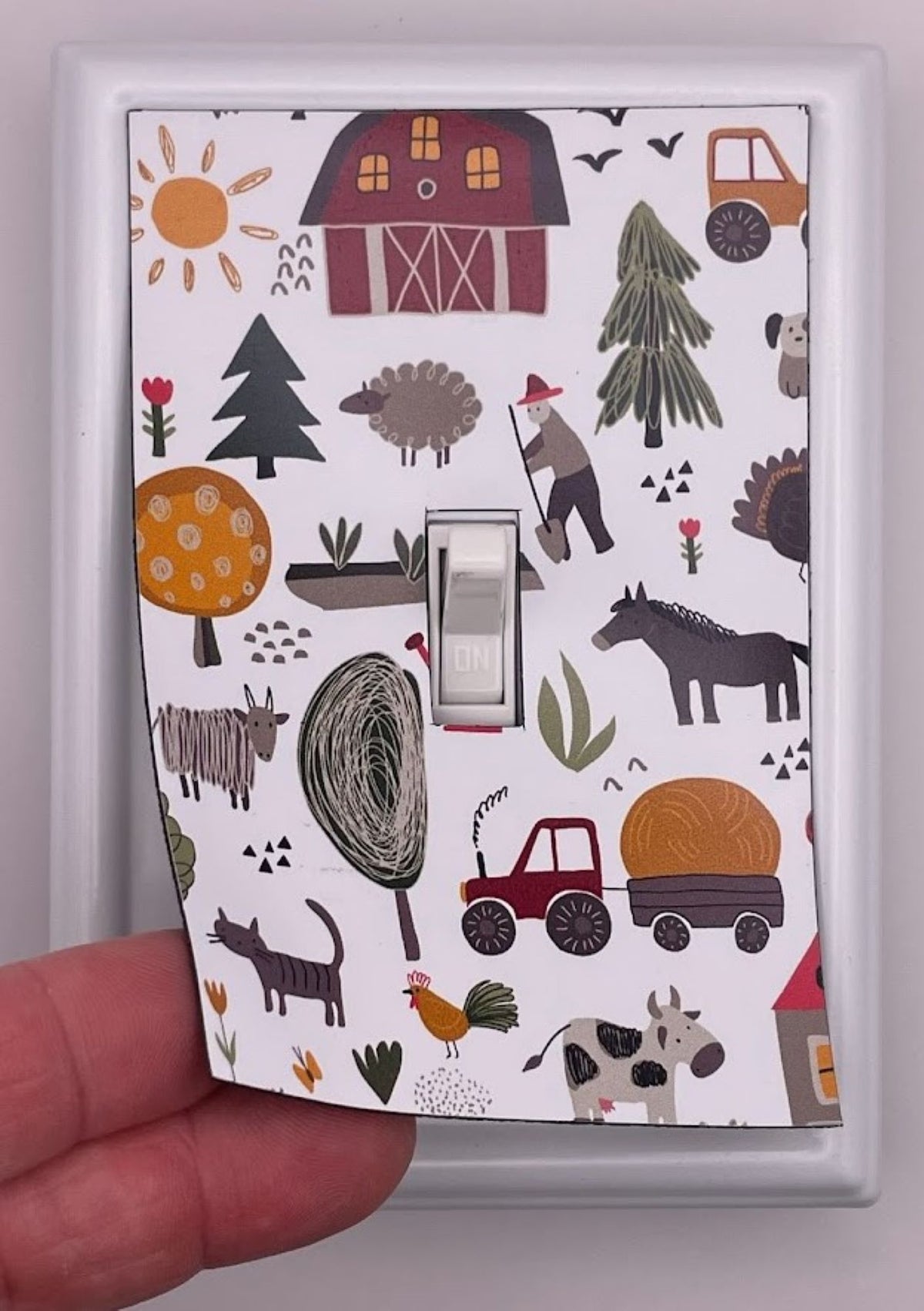 Farmhouse Friends Decorative Magnetic Insert