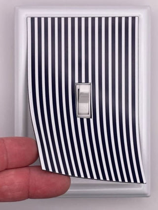 Blue Stripes Decorative Magnetic Insert