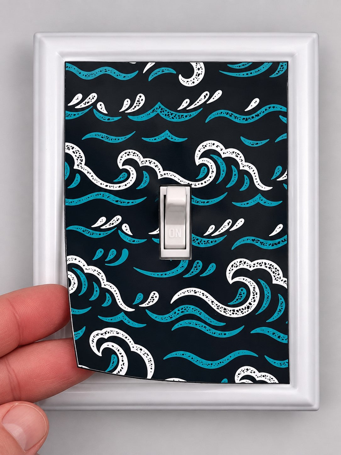 Blue Waves Decorative Magnetic Insert