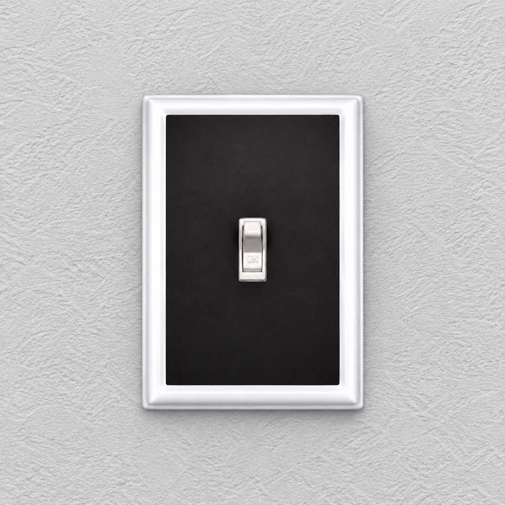 Switch Ups® Magnetic Insert – Solid Black (for Double Toggle Wall Plate)