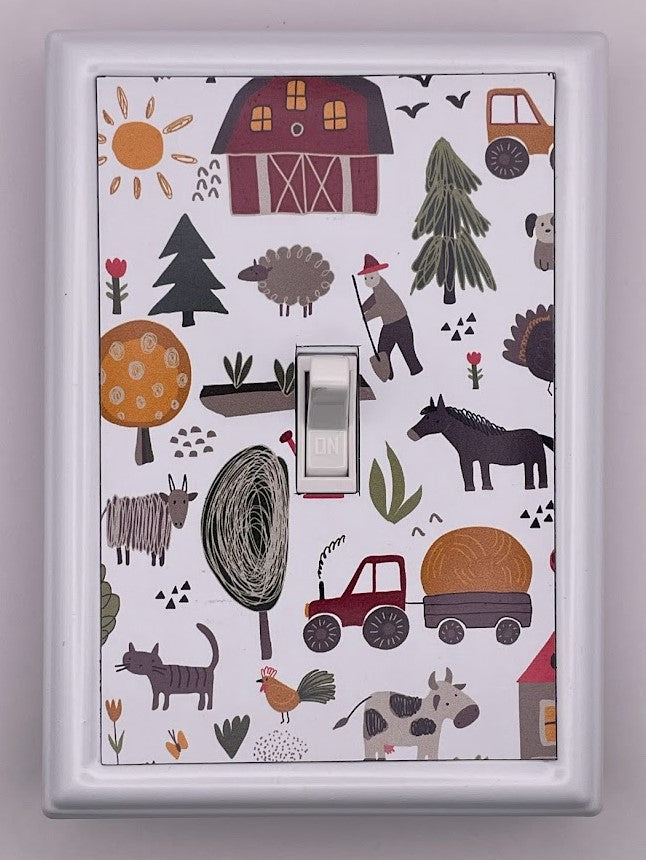 Farmhouse Friends Decorative Magnetic Insert