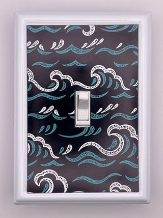 Blue Waves Decorative Magnetic Insert