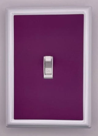 Solid Purple Decorative Magnetic Insert
