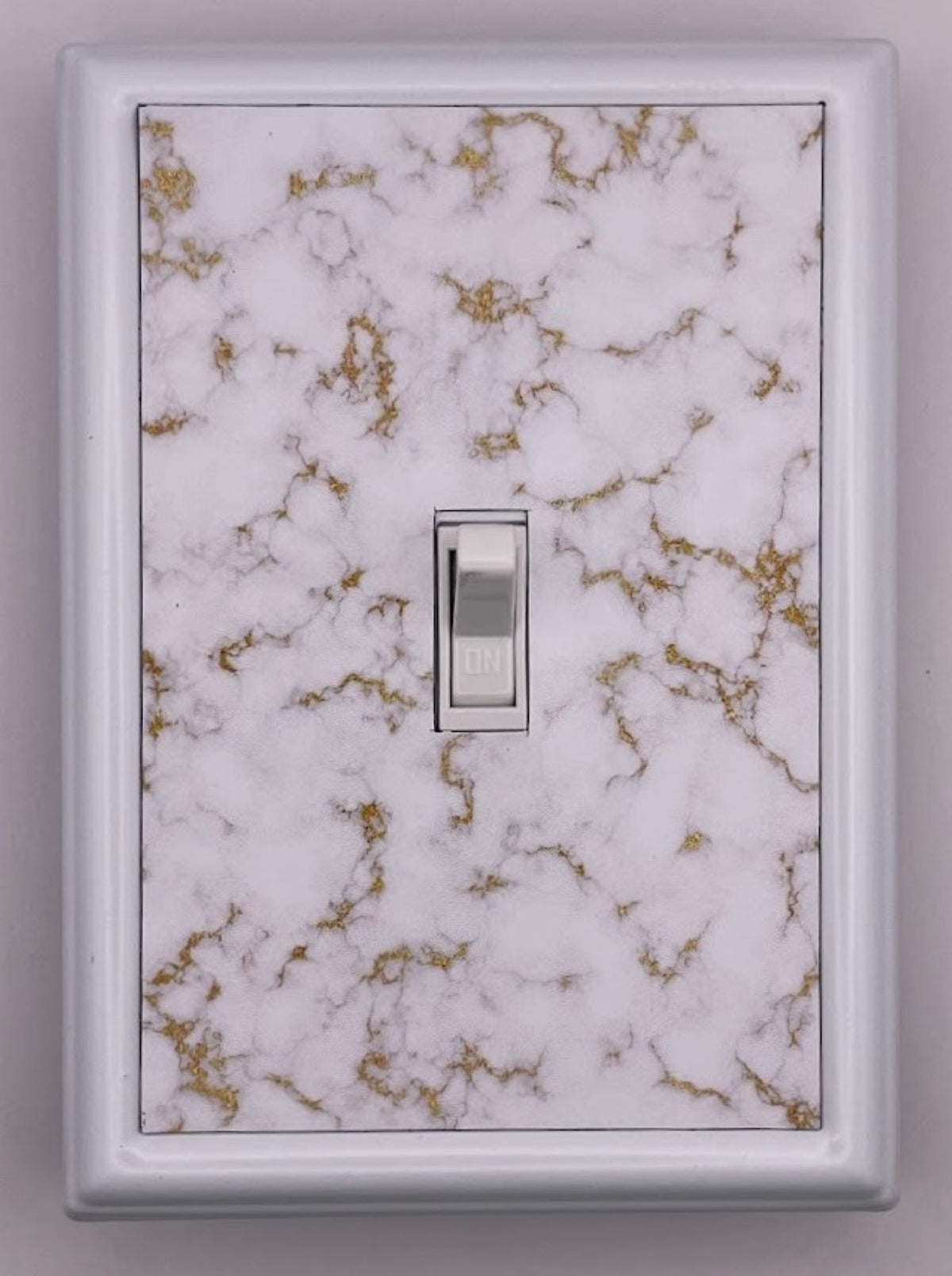 White Marble Decorative Magnetic Insert