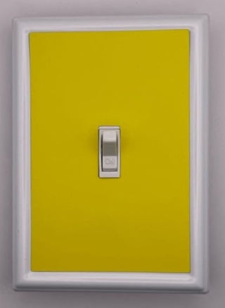 Solid Yellow Decorative Magnetic Insert