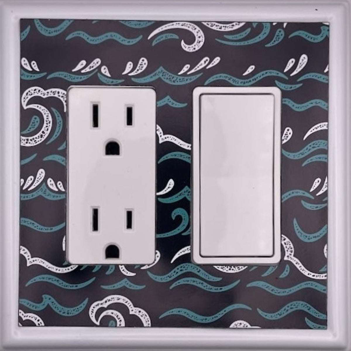 Blue Waves Decorative Magnetic Insert