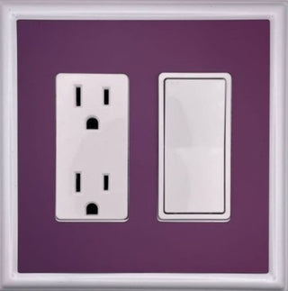 Solid Purple Decorative Magnetic Insert