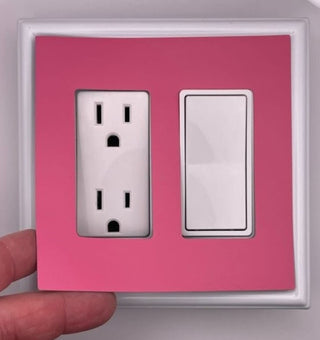 Solid Pink Decorative Magnetic Insert