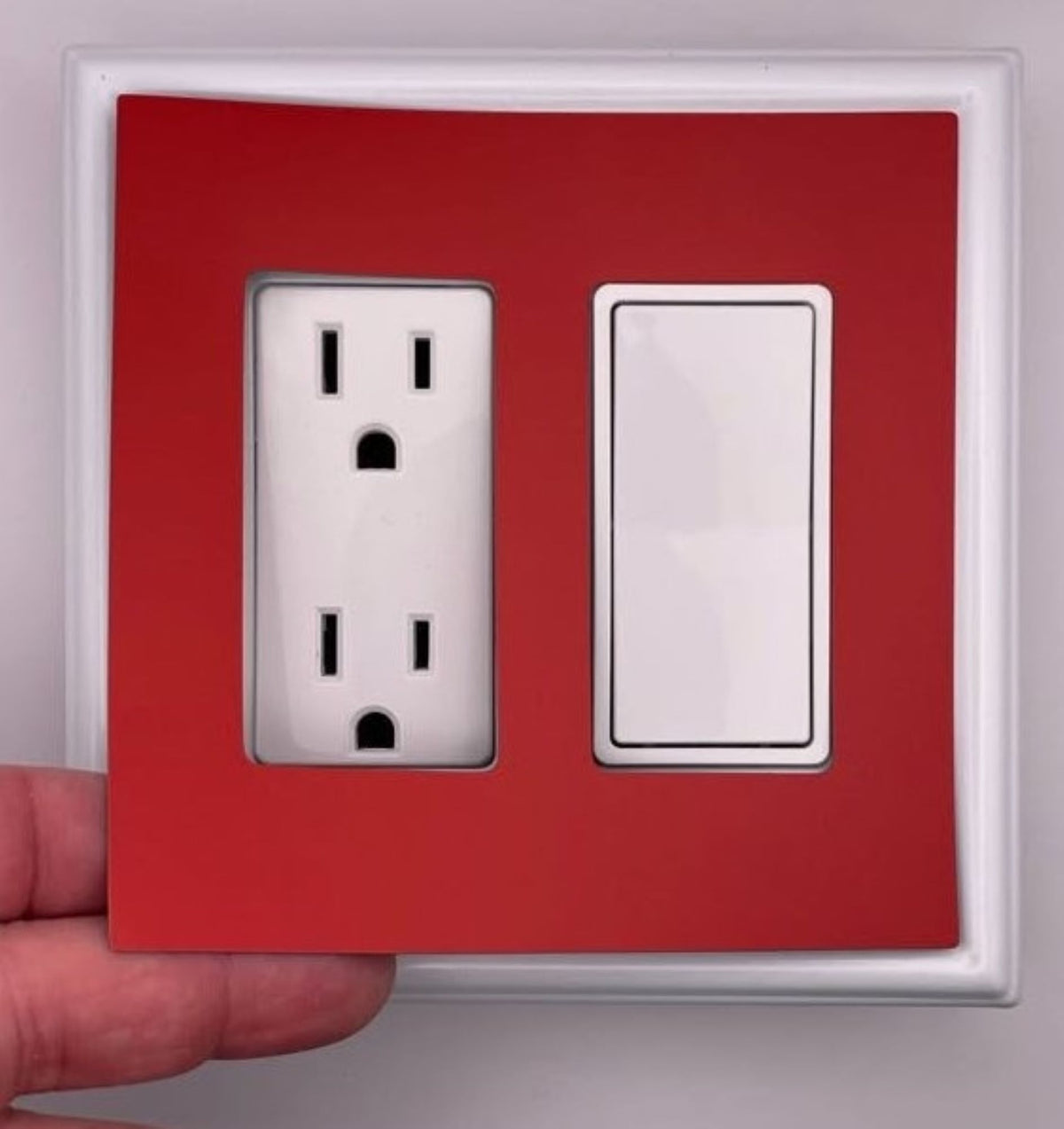 Solid Red Decorative Magnetic Insert