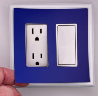 Solid Reflex Blue Decorative Magnetic Insert