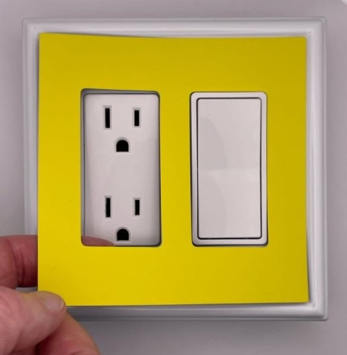 Solid Yellow Decorative Magnetic Insert