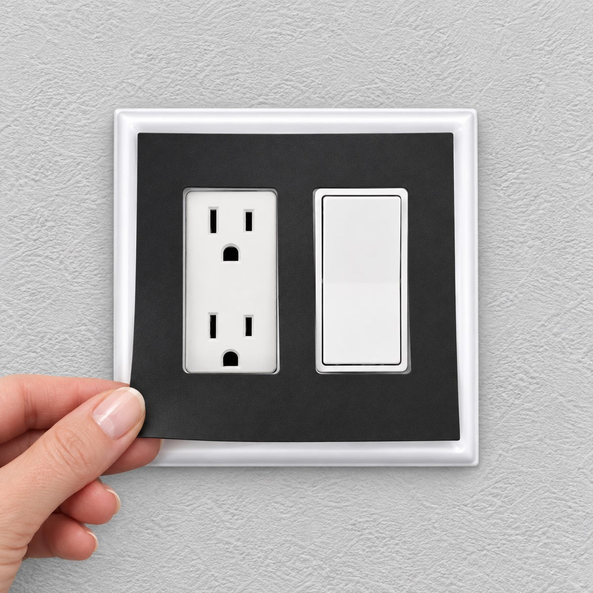 Solid Black Decorative Magnetic Insert