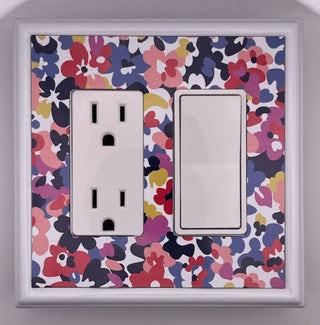 Abstract Floral Decorative Magnetic Insert