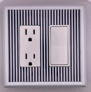 Blue Stripes Decorative Magnetic Insert