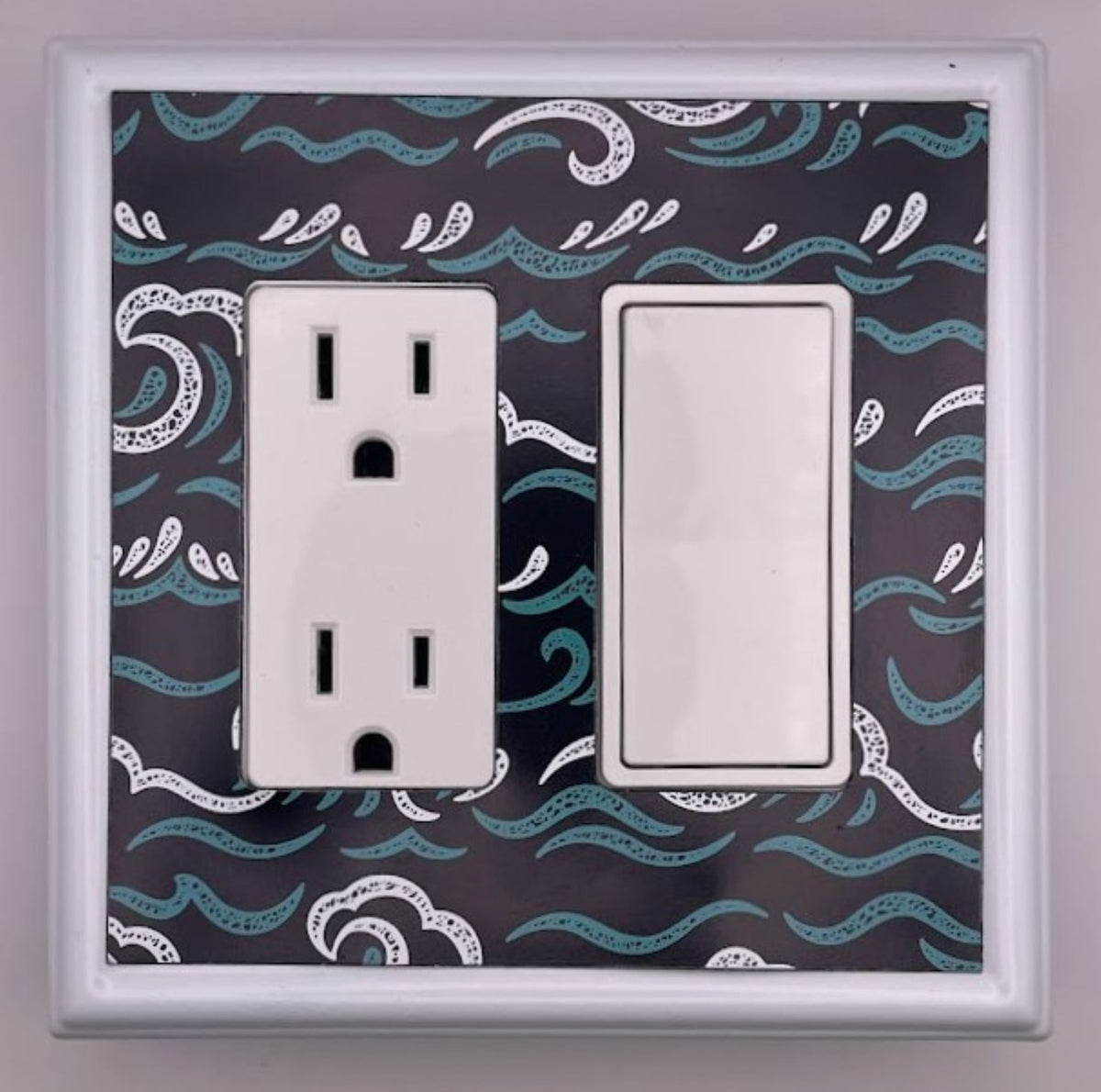 Blue Waves Decorative Magnetic Insert