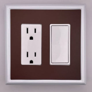 Solid Brown Decorative Magnetic Insert