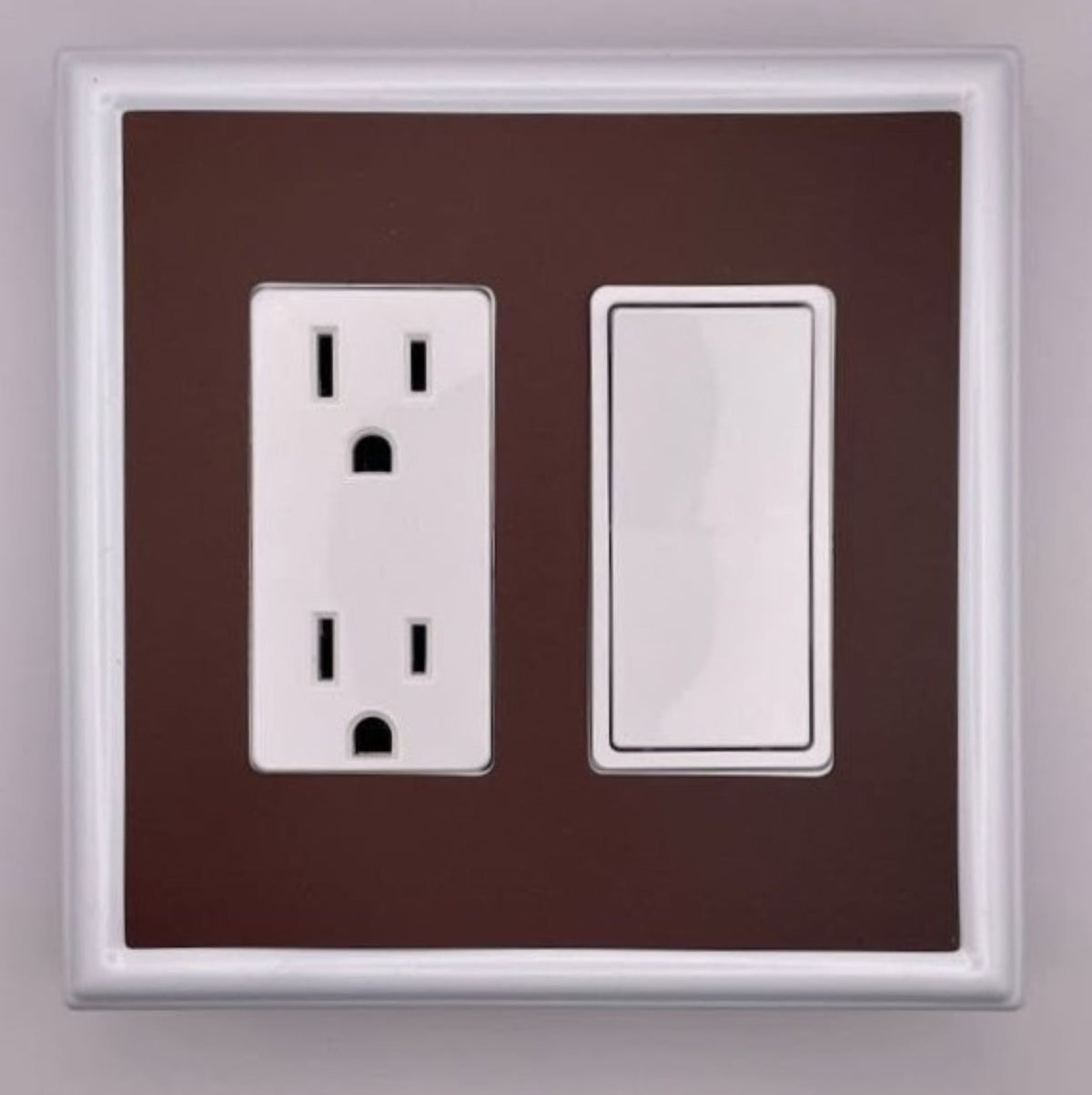 Solid Brown Decorative Magnetic Insert