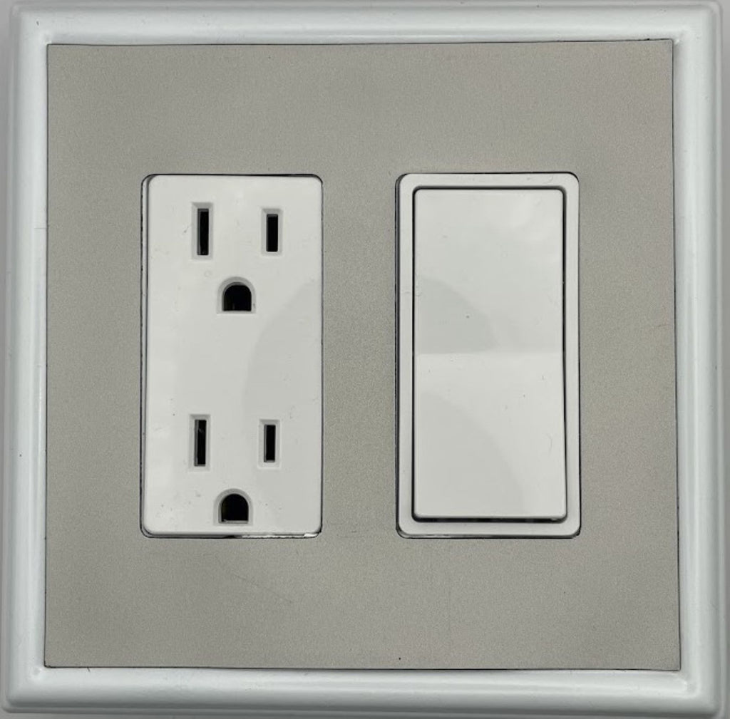 Solid Warm Gray Decorative Magnetic Insert