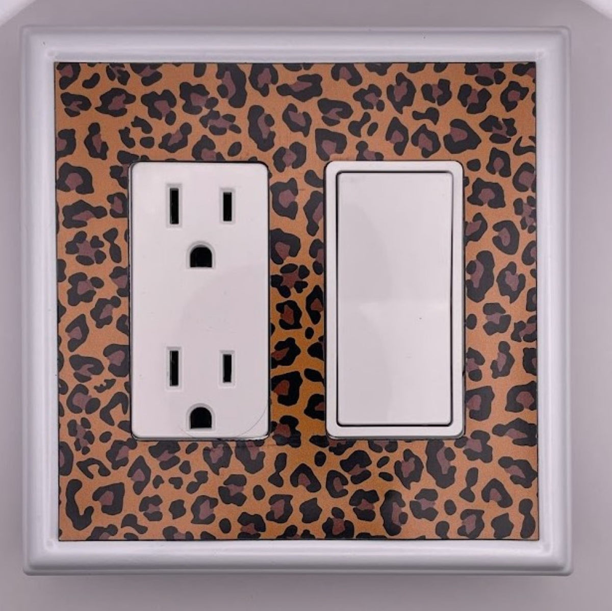 Leopard Print Decorative Magnetic Insert