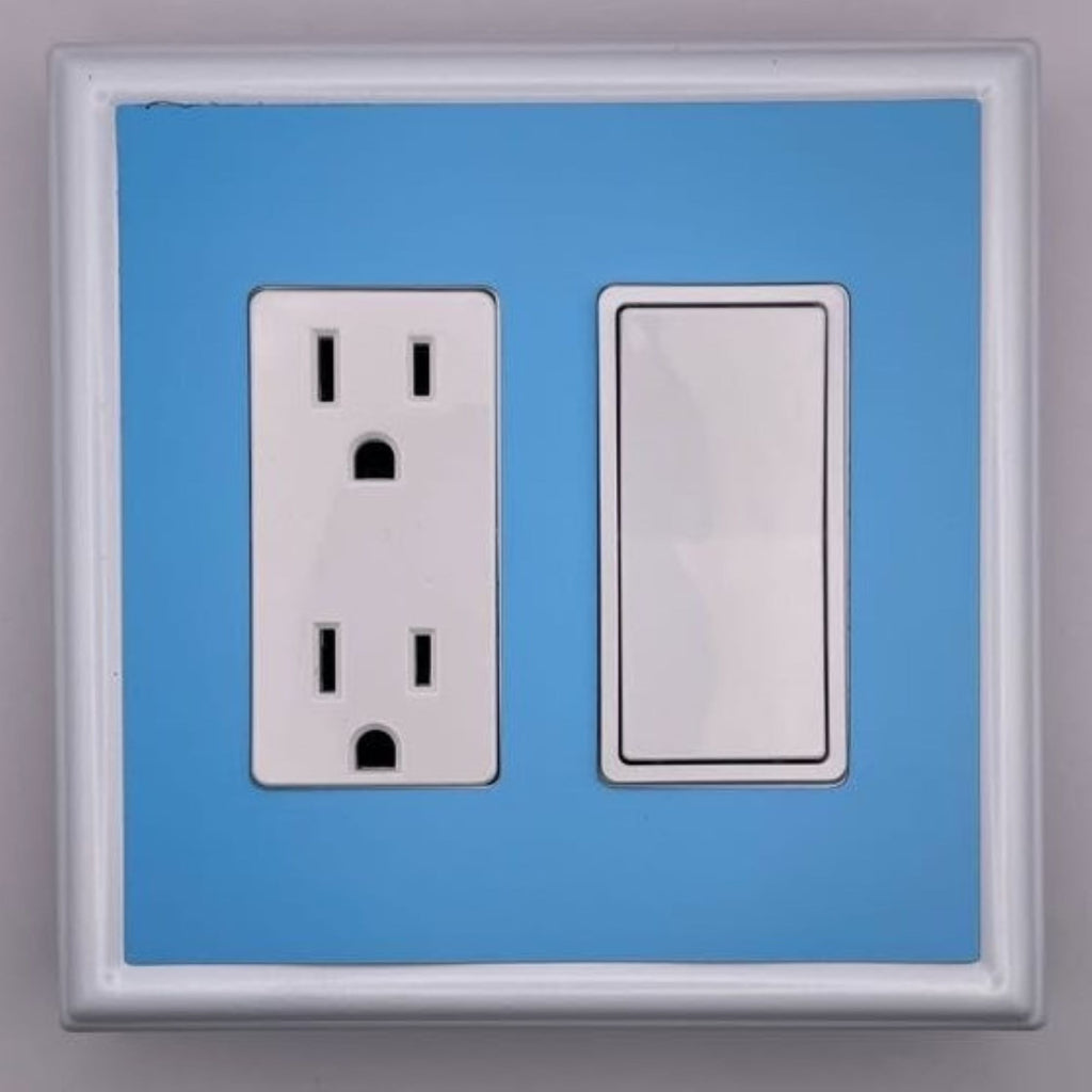 Solid Light Blue Decorative Magnetic Insert
