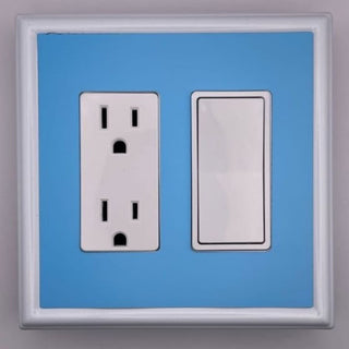 Solid Light Blue Decorative Magnetic Insert