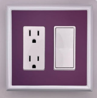 Solid Purple Decorative Magnetic Insert