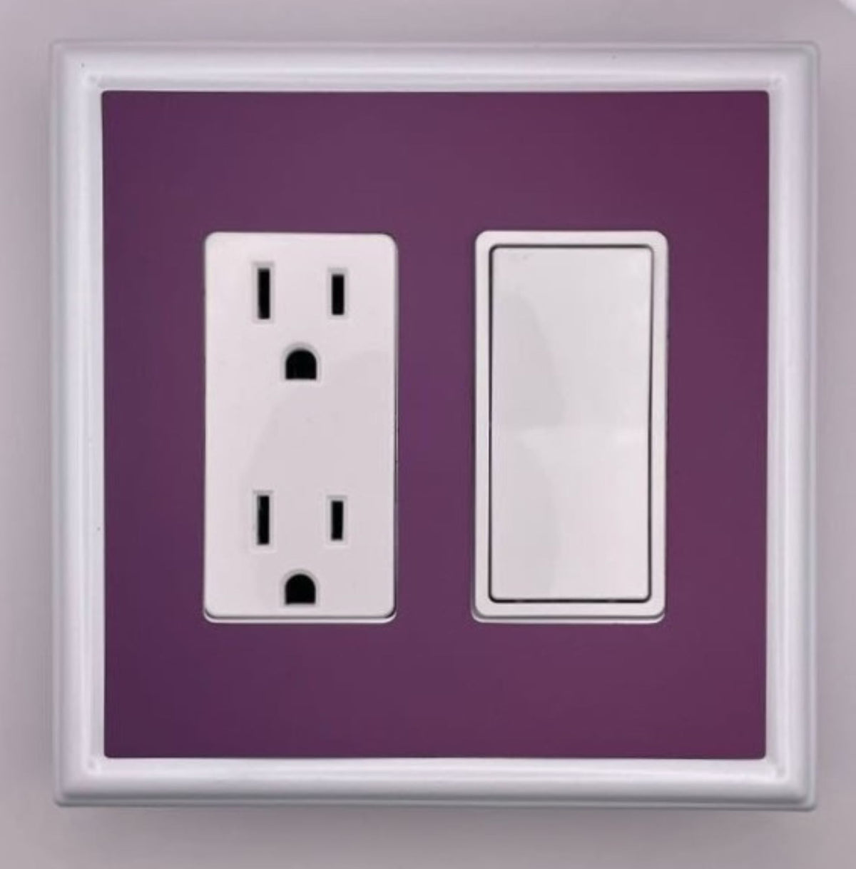 Solid Purple Decorative Magnetic Insert