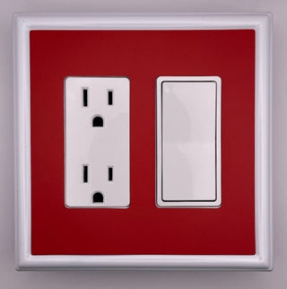 Solid Red Decorative Magnetic Insert