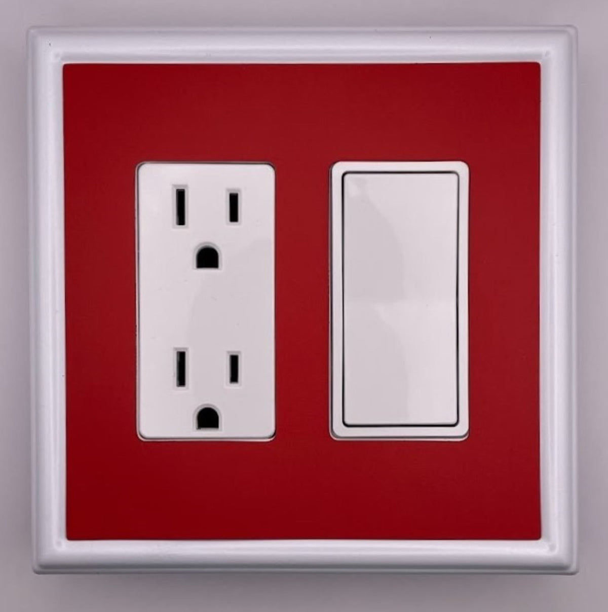 Solid Red Decorative Magnetic Insert