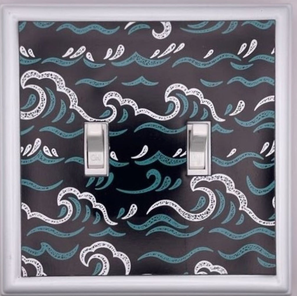 Blue Waves Decorative Magnetic Insert