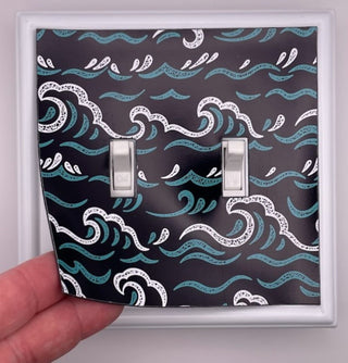 Blue Waves Decorative Magnetic Insert