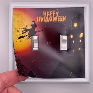 Halloween Night (Witch & Moon) Decorative Magnetic Insert