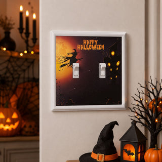 Halloween Night (Witch & Moon) Decorative Magnetic Insert
